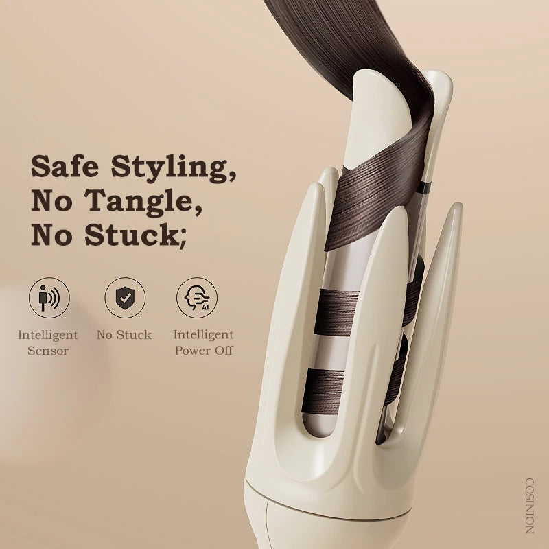 Automatic Hair Curler – 28mm Ceramic Barrel with Negative Ions