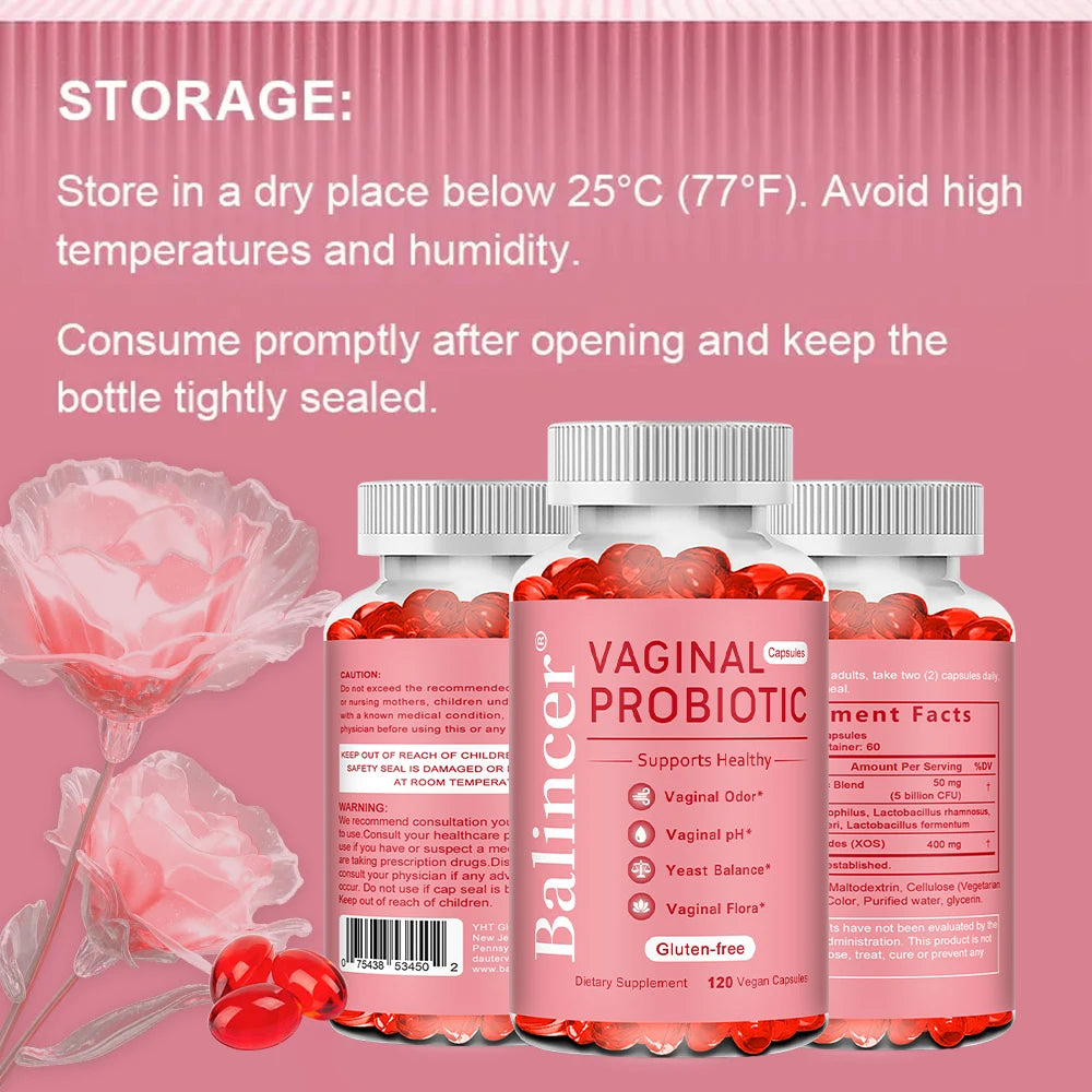 Women's Daily Probiotic Supplement – Vaginal & Digestive Health