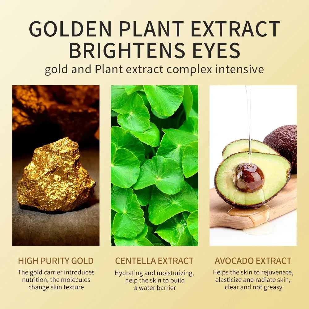 Avocado & Gold Moisturizing Eye Patches