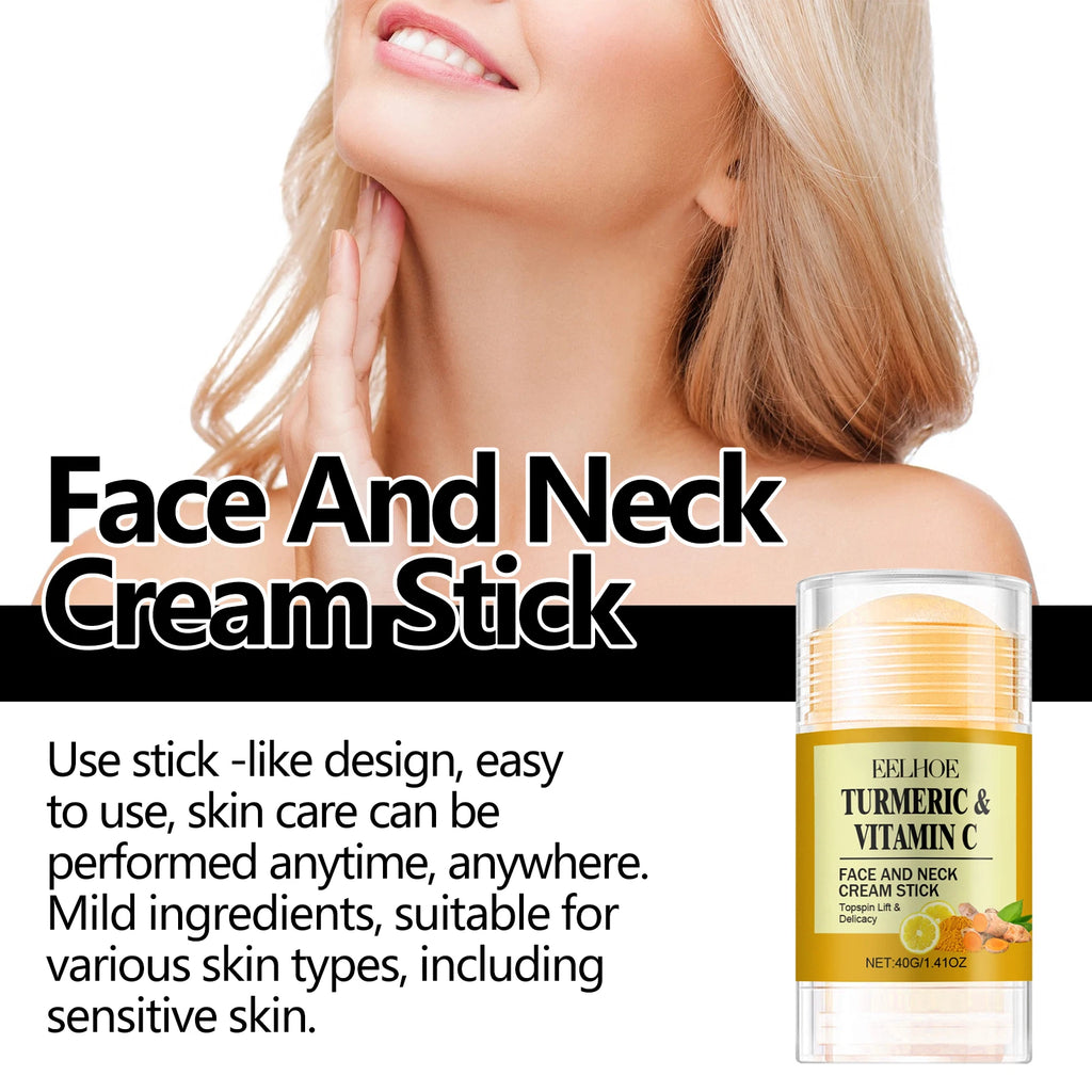 Turmeric & Vitamin C Face Stick – Brightening Clay Mask Balm