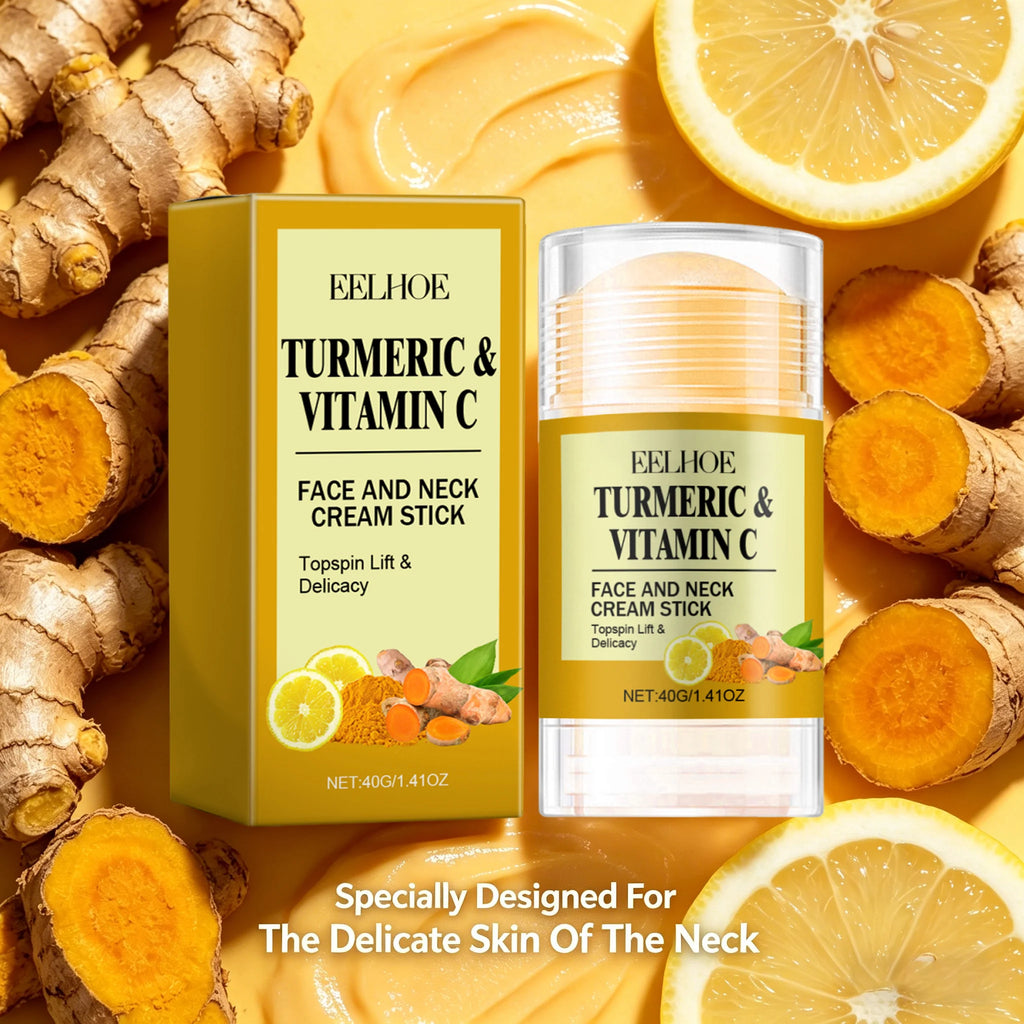 Turmeric & Vitamin C Face Stick – Brightening Clay Mask Balm