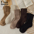 Thickly-Lined and Warm Circular Knit Woman Socks